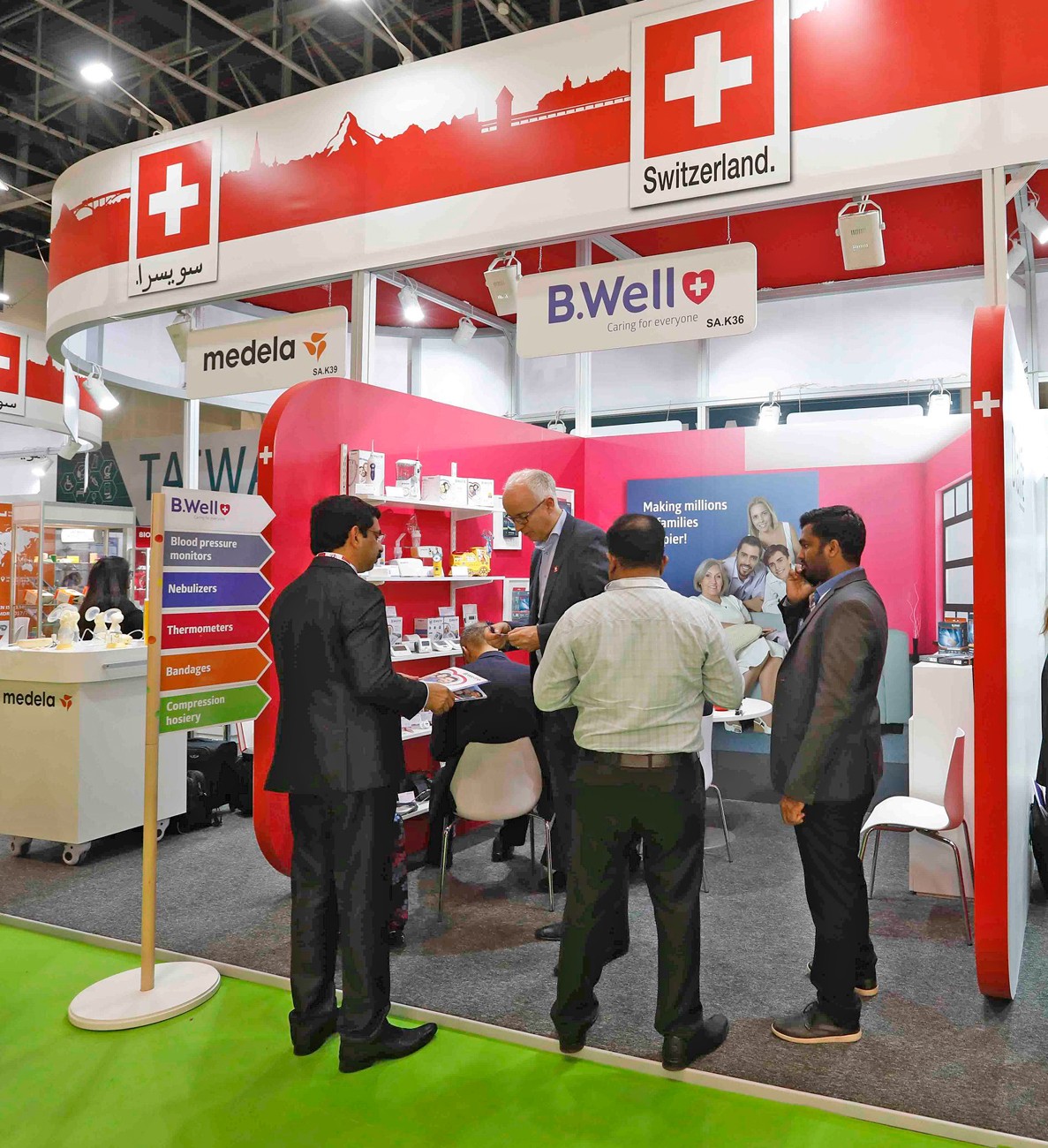 B.Well Swiss на выставке Arab Health 2020 B.Well Swiss на выставке Arab Health 2020, фото